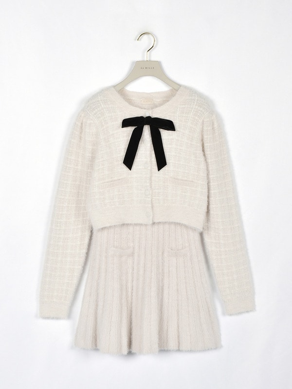 シャギーツイードセットアップ｜evelyn（エブリン）公式通販サイト