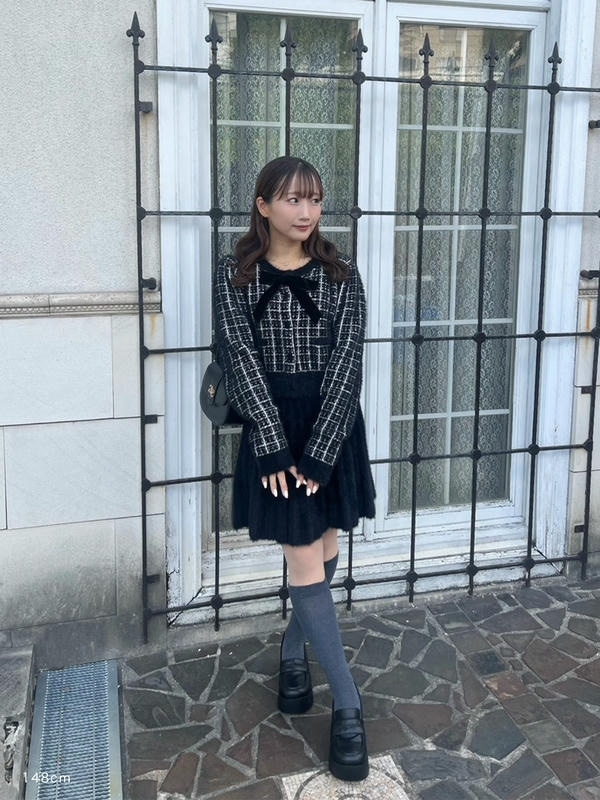 シャギーツイードセットアップ｜evelyn（エブリン）公式通販サイト