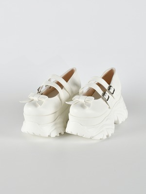 厚底リボンローファー｜evelyn（エブリン）公式通販サイト