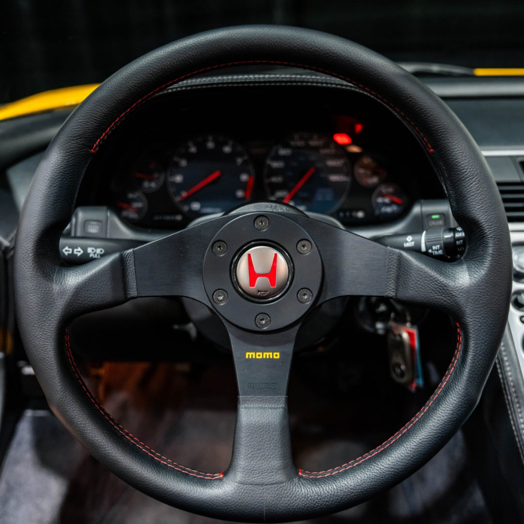 MOMO Honda NSX-R OEM Genuine Horn Button - Round Lip - Made in Japan