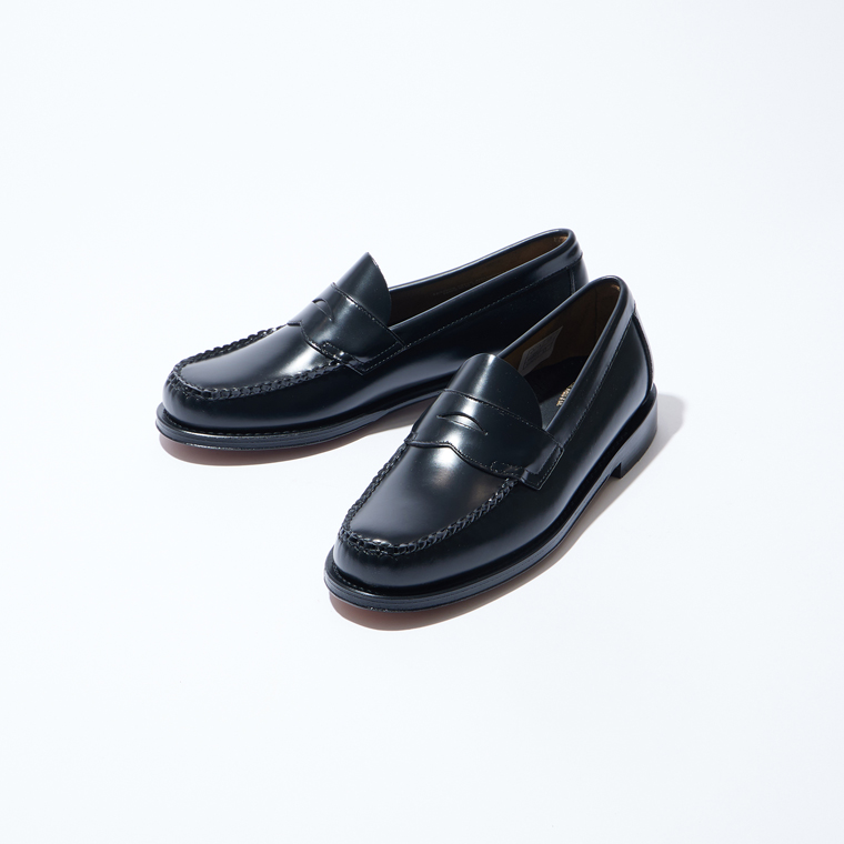 G.H.BASS (G.H.バス) LOGAN - BLACK ローガン メンズ ペニーローファー