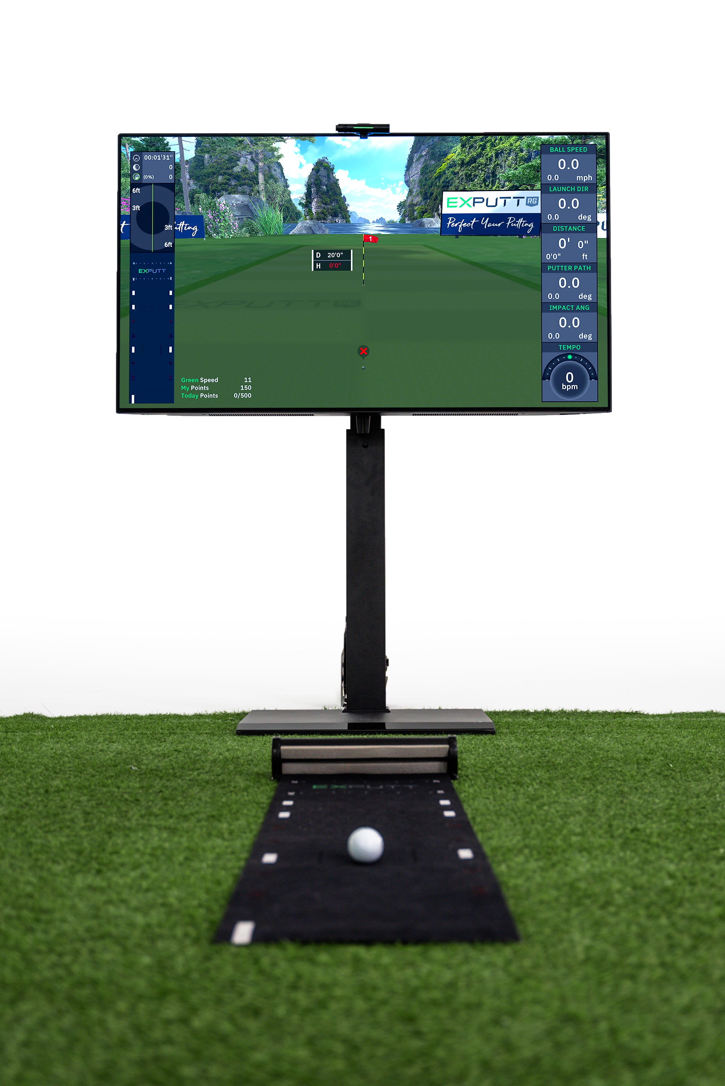 値下]EXPUTT EX300D Golf Putting Simulator 値下]EXPUTT EX300D Golf