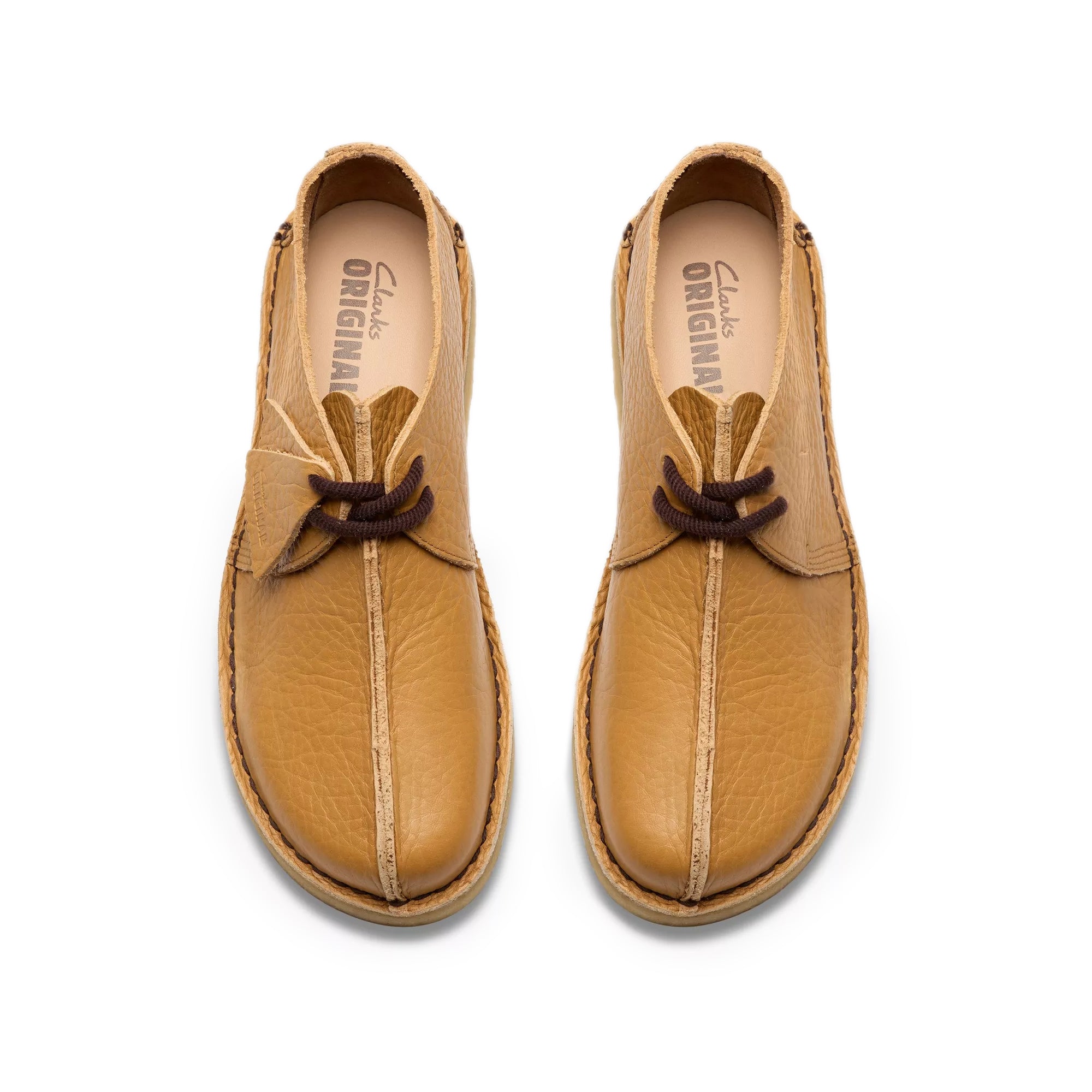 Clarks Mens Desert Trek Shoes – Extra Butter