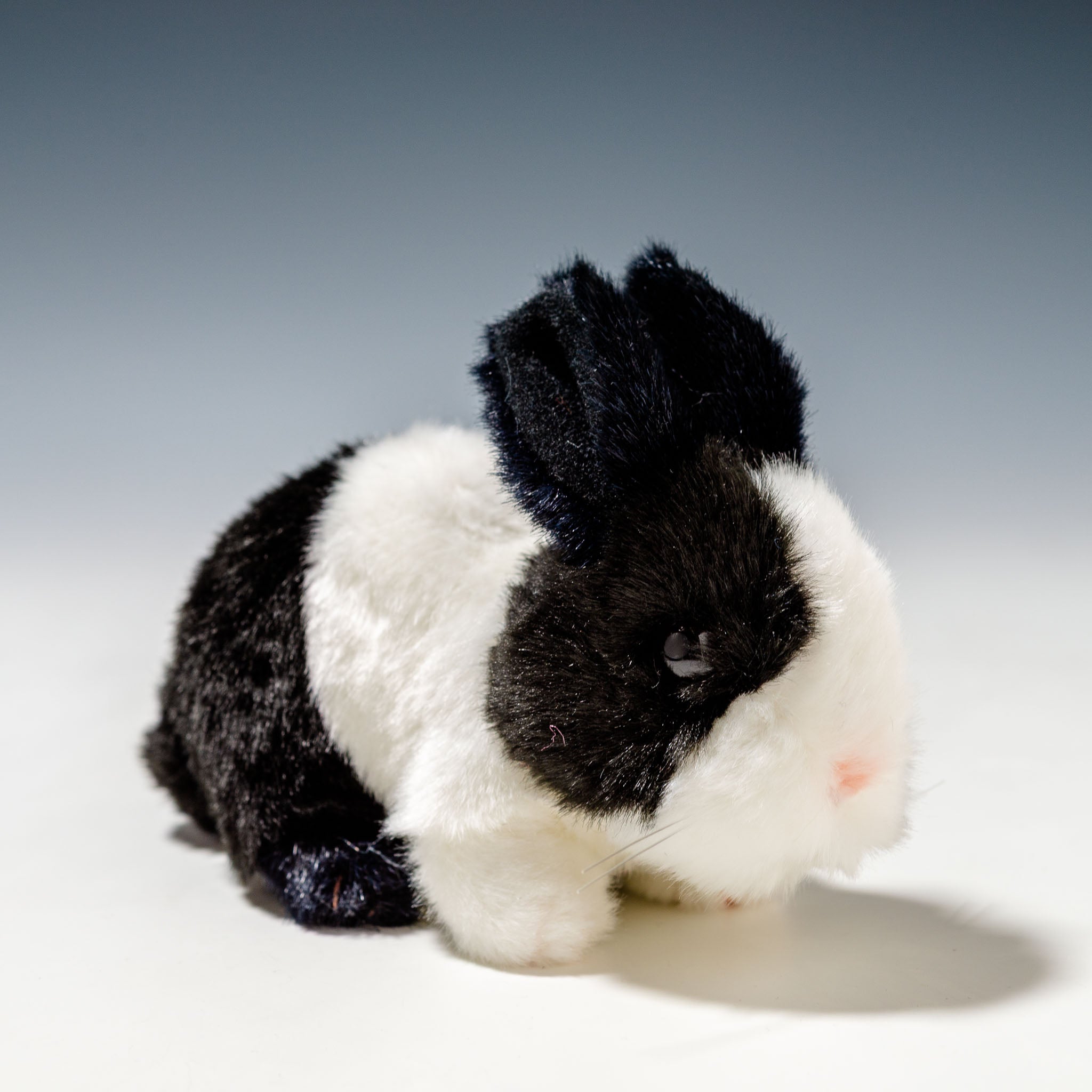 吉徳 ぬいぐるみ りくのなかまたち ウサギ ブラック 180504