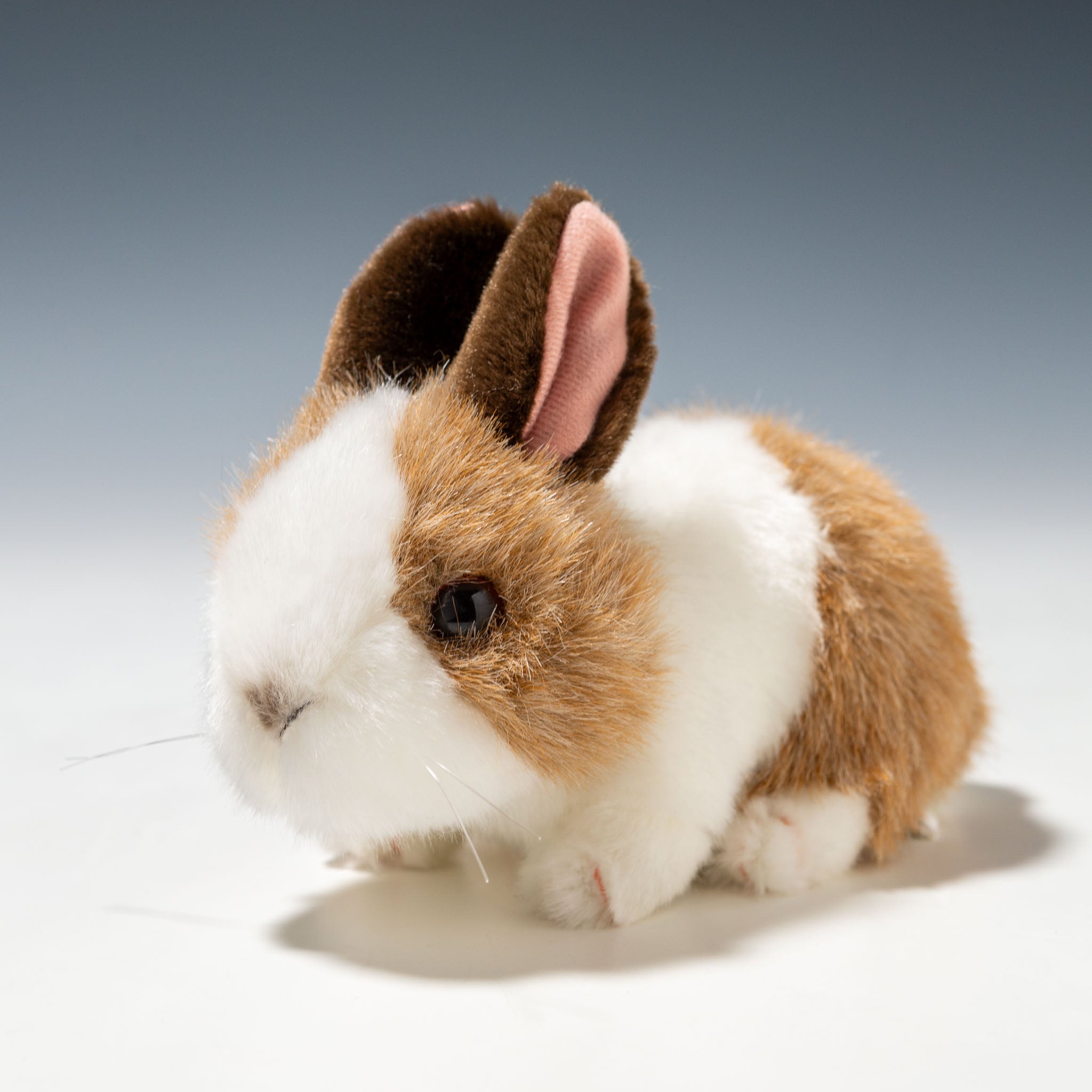 吉徳 ぬいぐるみ りくのなかまたち ウサギ ブラウン 180499