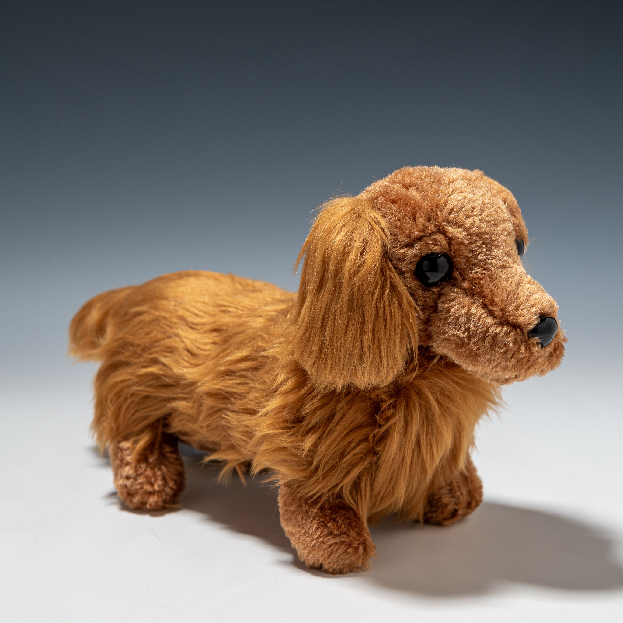 オリエンタルトーイ ぬいぐるみ ミニチュアダックス S ゴールド KK-230