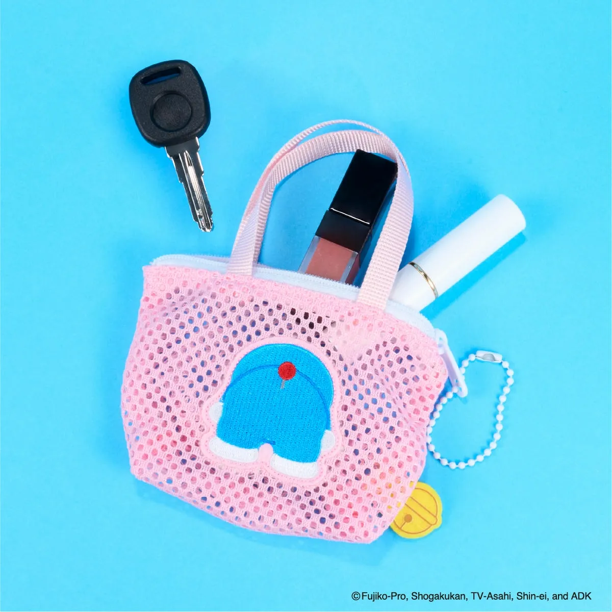 アイアップ公式通販】ドラえもん メッシュ ミニチュアバッグボール