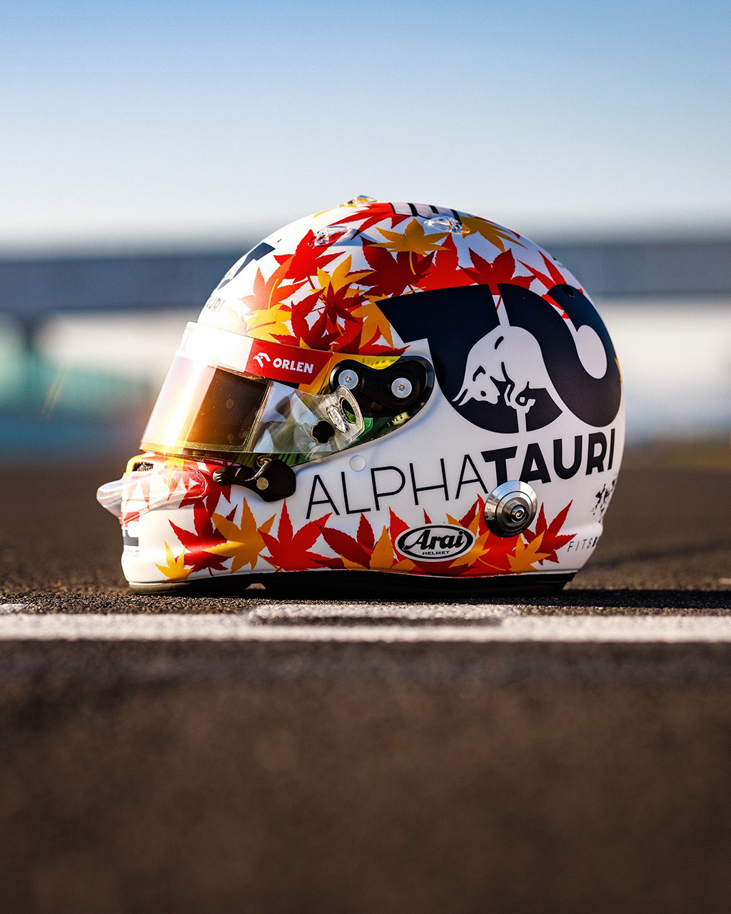 激レア！】角田裕毅 直筆サイン入り2022年 ヘルメット Spark 激レア