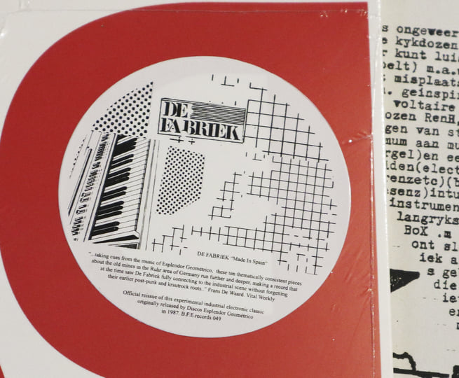 Made In Spain | De Fabriek | Btx3R/F01101/Exe.