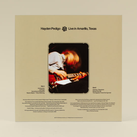 Live in Amarillo, Texas | Hayden Pedigo