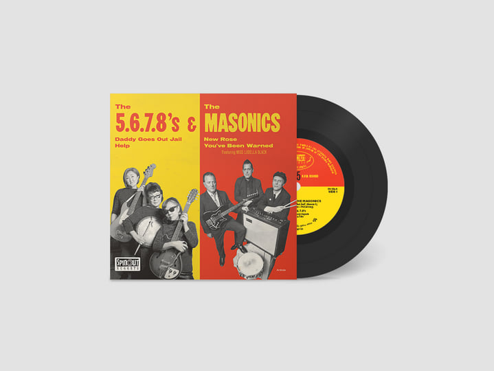 Japan Tour EP | The 5.6.7.8's / The Masonics | Spinout Nuggets