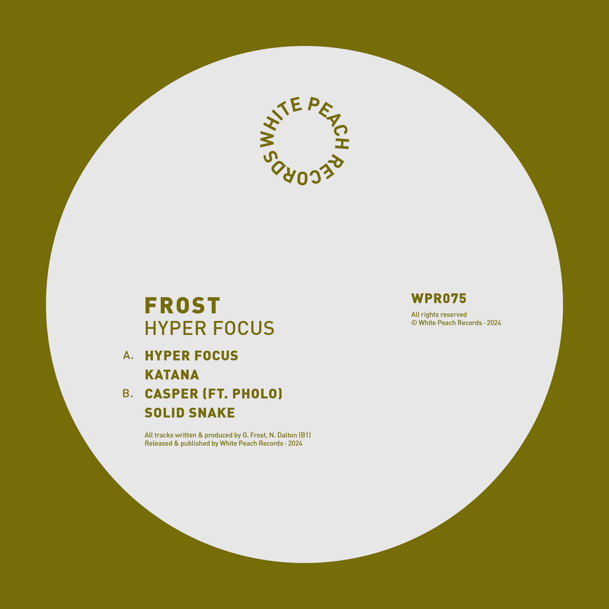 WPR075 - Hyper Focus | Frost | White Peach