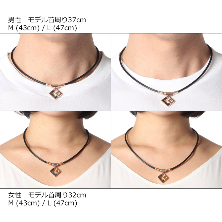 コラントッテ TAOネックレス スリム AURA mini シャンパンゴールド