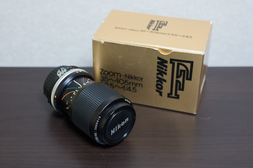2本目のオールドレンズに「Zoom Nikkor 35–105mm F3.5–4.5」を購入