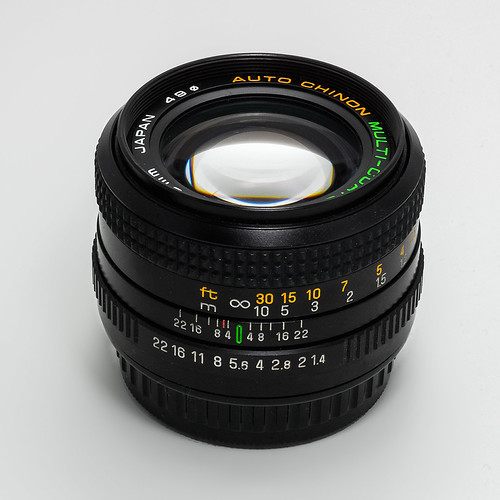 tokinon 50/1,4 - Standard Lens collection. : AUTO CHINON MULTI