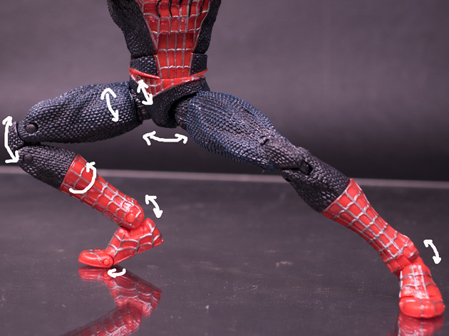 トイビズ社 映画スパイダーマン2 ウェブクライミング スパイダーマン