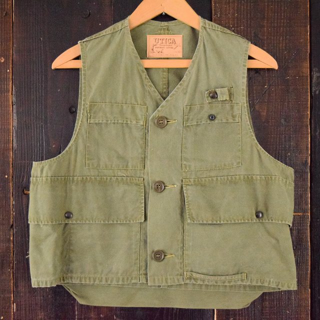 50's〜60's UTICA DUXBAK フィッシングベスト 50年代 60年代 ウチカ