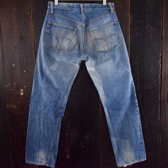 70's Levi's 501 66前期 W32 70年代 リーバイス デニムパンツ 赤耳