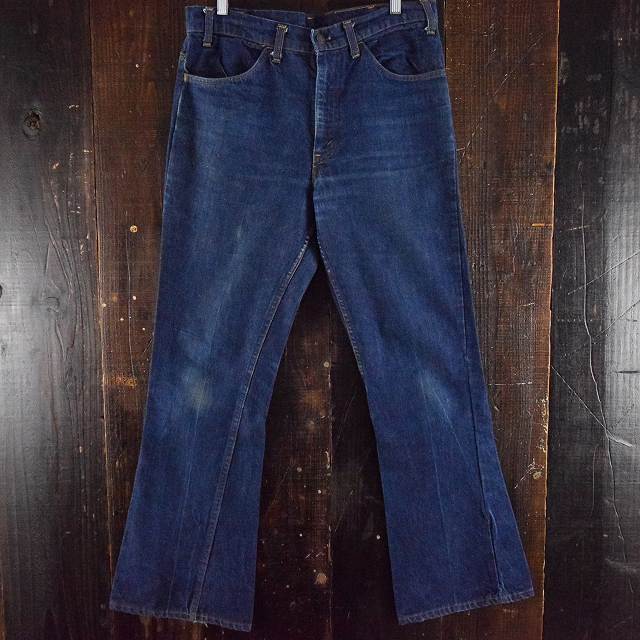 70's LEVI'S 646 BIGE デニムパンツ 濃色 70年代 リーバイス ジーンズ