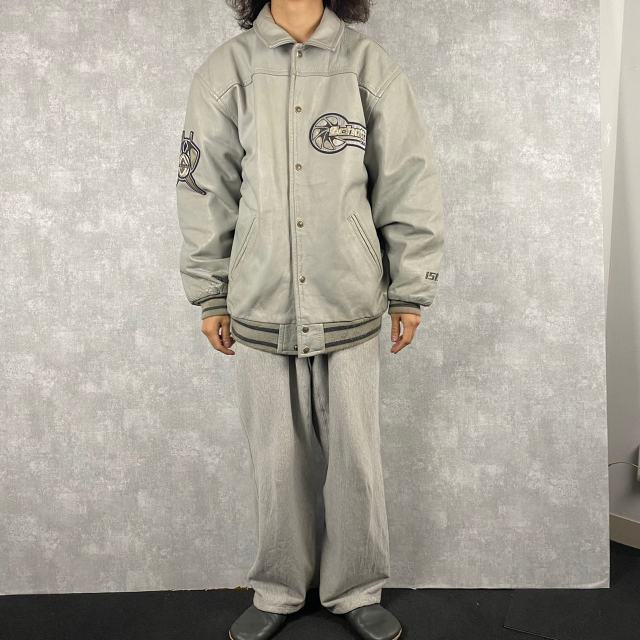 90年代 ショット アメリカ製 本革 ジャケット パッチ付き │ヴィテージ