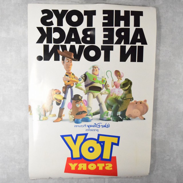 90s 90年代 トイストーリー ピクサー ディズニー ポスター 映画