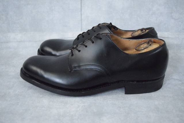 80年代 ミリタリー アメリカ軍 米軍 usネイビー 海軍 革靴 レザー