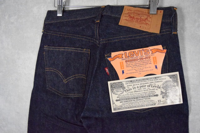 70年代 70s リーバイス アメリカ製 インディゴ デッドストック 未使用