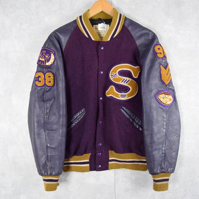 60s 60年代 アワードジャケット 紫 パープル | ビンテージ古着屋Feeet