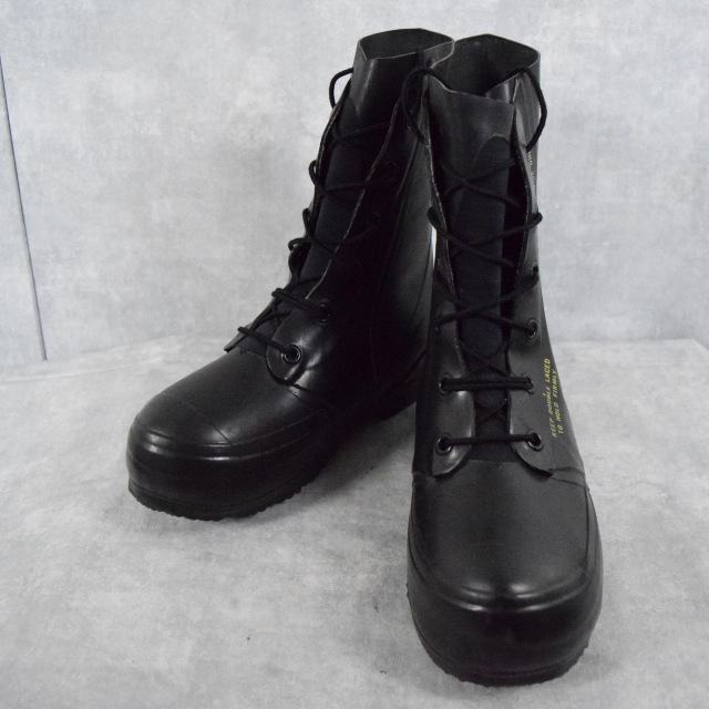 80年代 80s アメリカ軍 ミリタリー 寒冷地用 黒 ミッキーブーツ