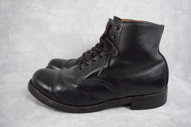 80s 80年代 カナダ警察 カナディアンポリス 革靴 レザーブーツ