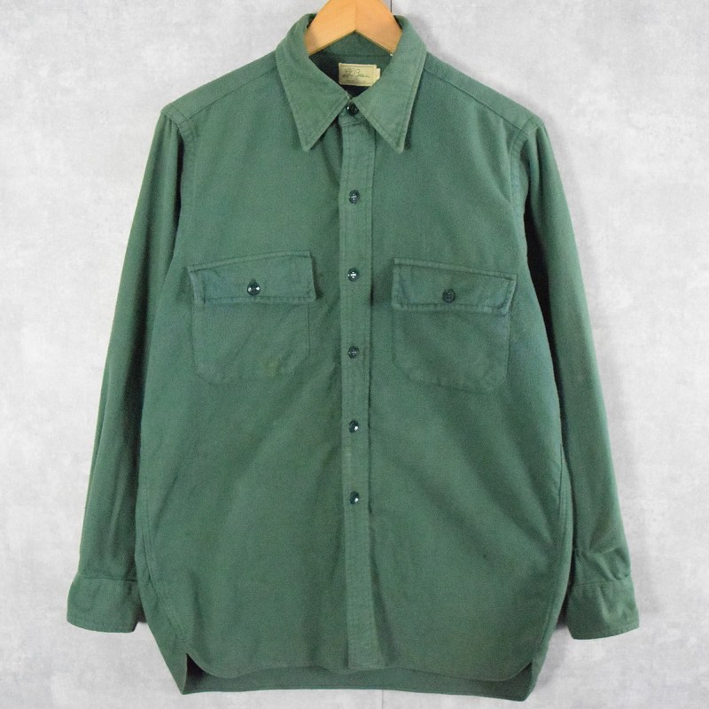 60s 60年代 エルエルビーン コットンフランネル ｜ヴィテージ古着屋