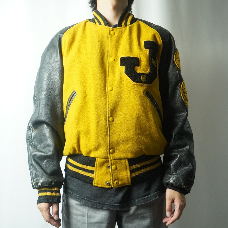 50s 50年代 スタジャン アワードジャケット│ヴィテージ古着屋Feeet