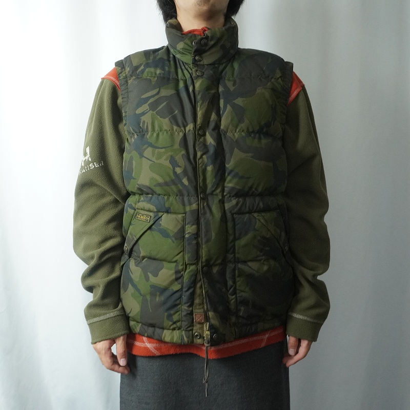 ポロラルフローレン 迷彩 カモフラージュ 中綿 │ヴィテージ古着屋