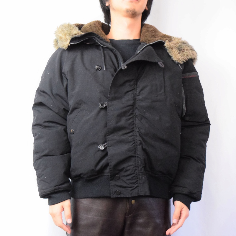 90s 90年代 ポロスポ ポロラルフローレン フライトジャケット ファー