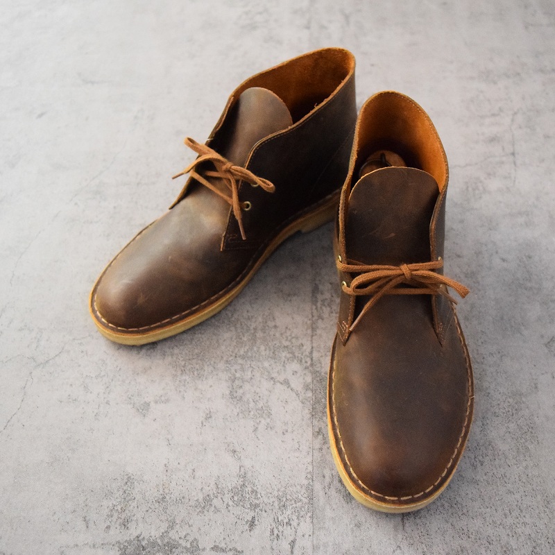クラークス オリジナルズ 茶色 ブラウン BEESWAX│ヴィテージ古着屋