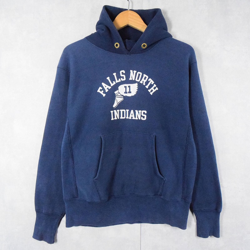 70年代 70s チャンピオン リバースウィーブ アメリカ製 紺 ネイビー