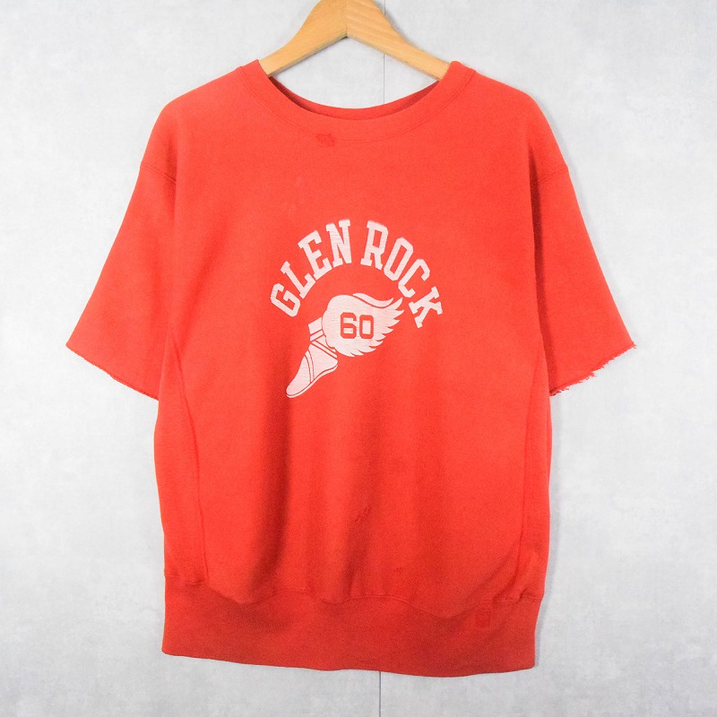 70年代 70s チャンピオン リバースウィーブ アメリカ製 赤 レッド