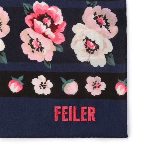 アネモネパドドゥ ストール APD-260008(ネイビー): FEILER｜フェイラー