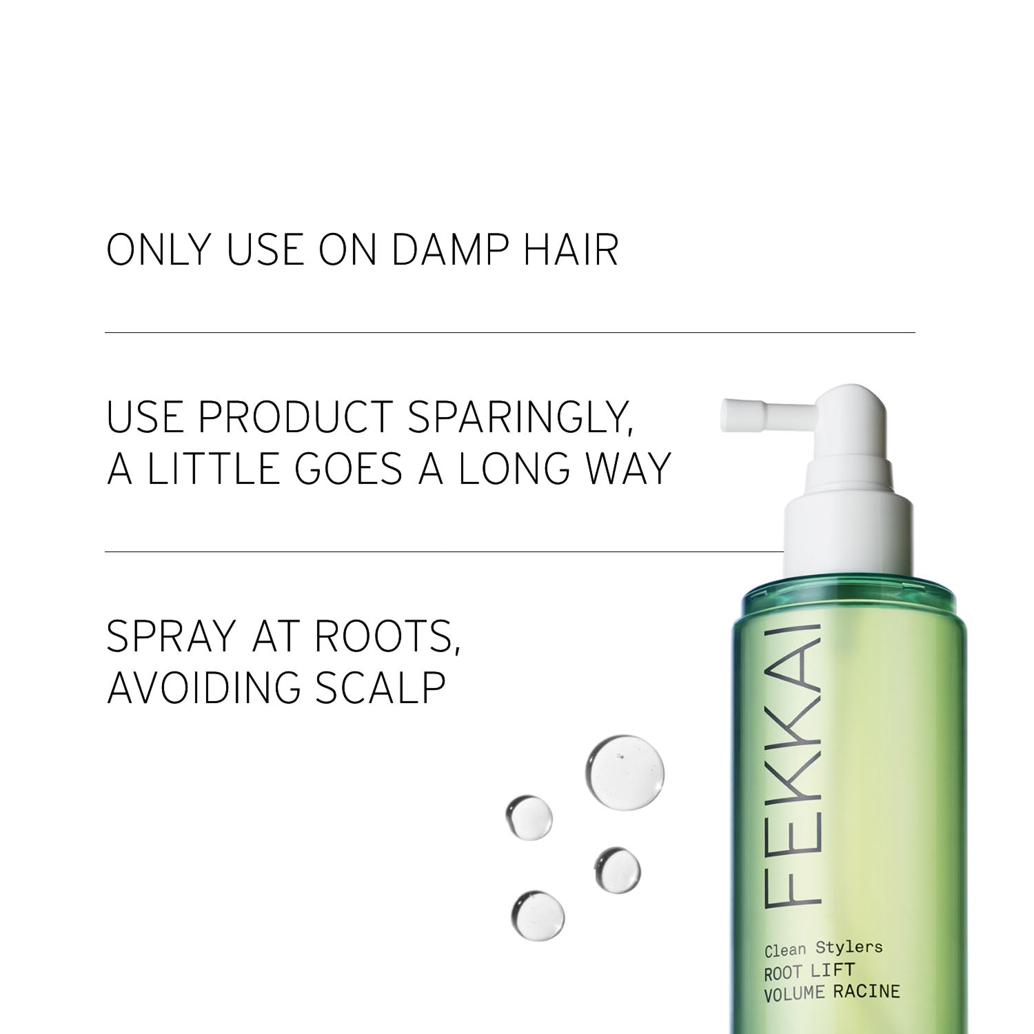 Root Lifting Spray | FEKKAI Clean Stylers