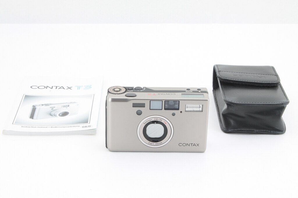 T3 CONTAX チタンシルバー 501c他(2024年5月 ハッセル ⁄T3D CONTAX T3