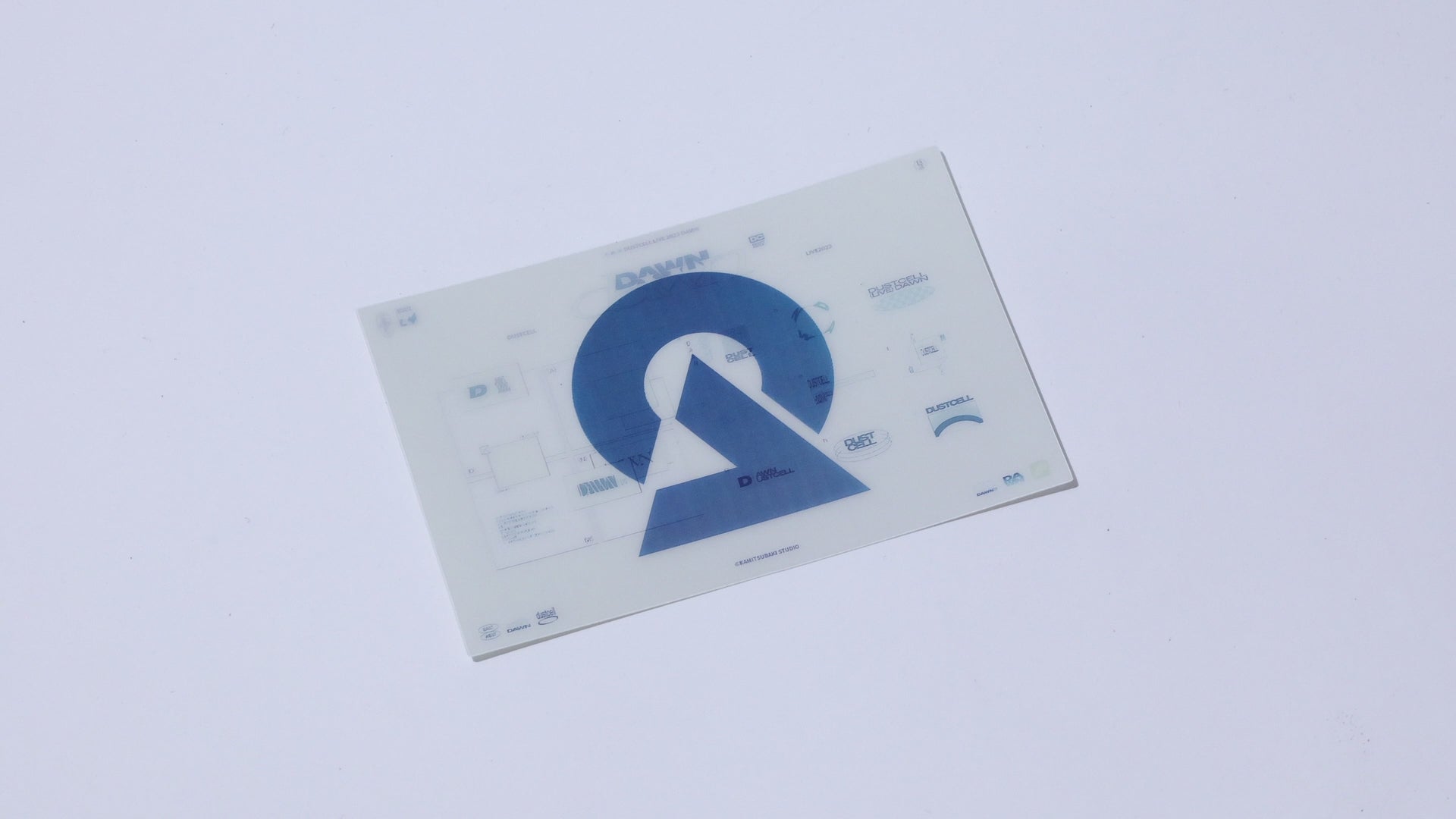 DUSTCELL】「DAWN」レンチキュラーステッカー／DUSTCELL LIVE 2023