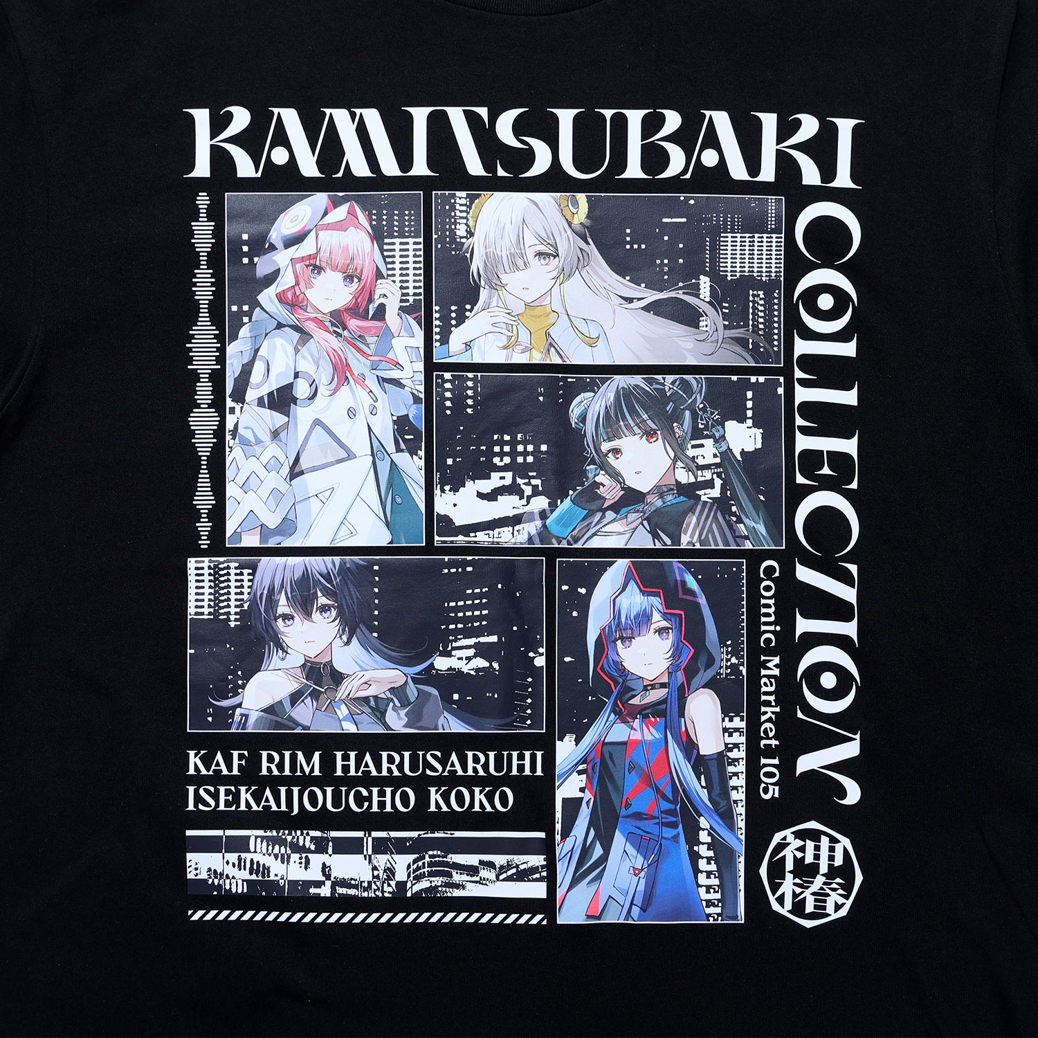 V.W.P】ロングスリーブTシャツ V.W.P／コミックマーケット105出展記念