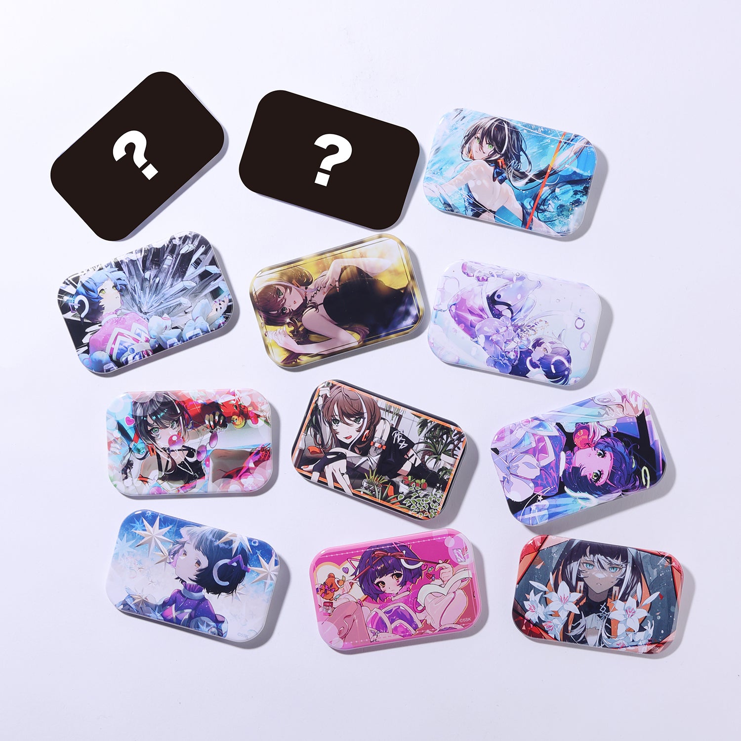 Albemuth】ランダムスクエア缶バッジ／Albemuth – FINDME STORE by THINKR