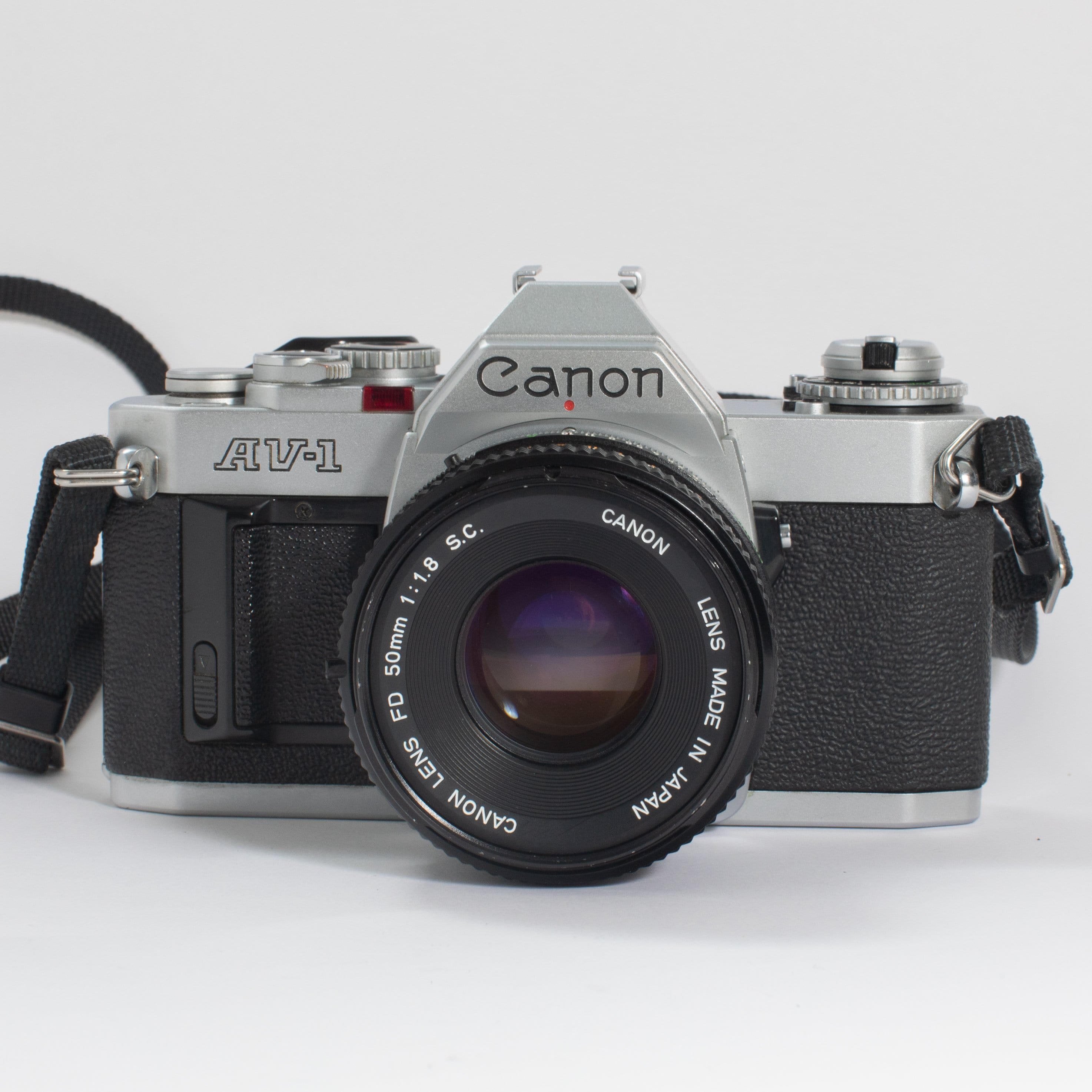 Canon AV-1 with FD 50mm f/1.8 – Film Supply Club