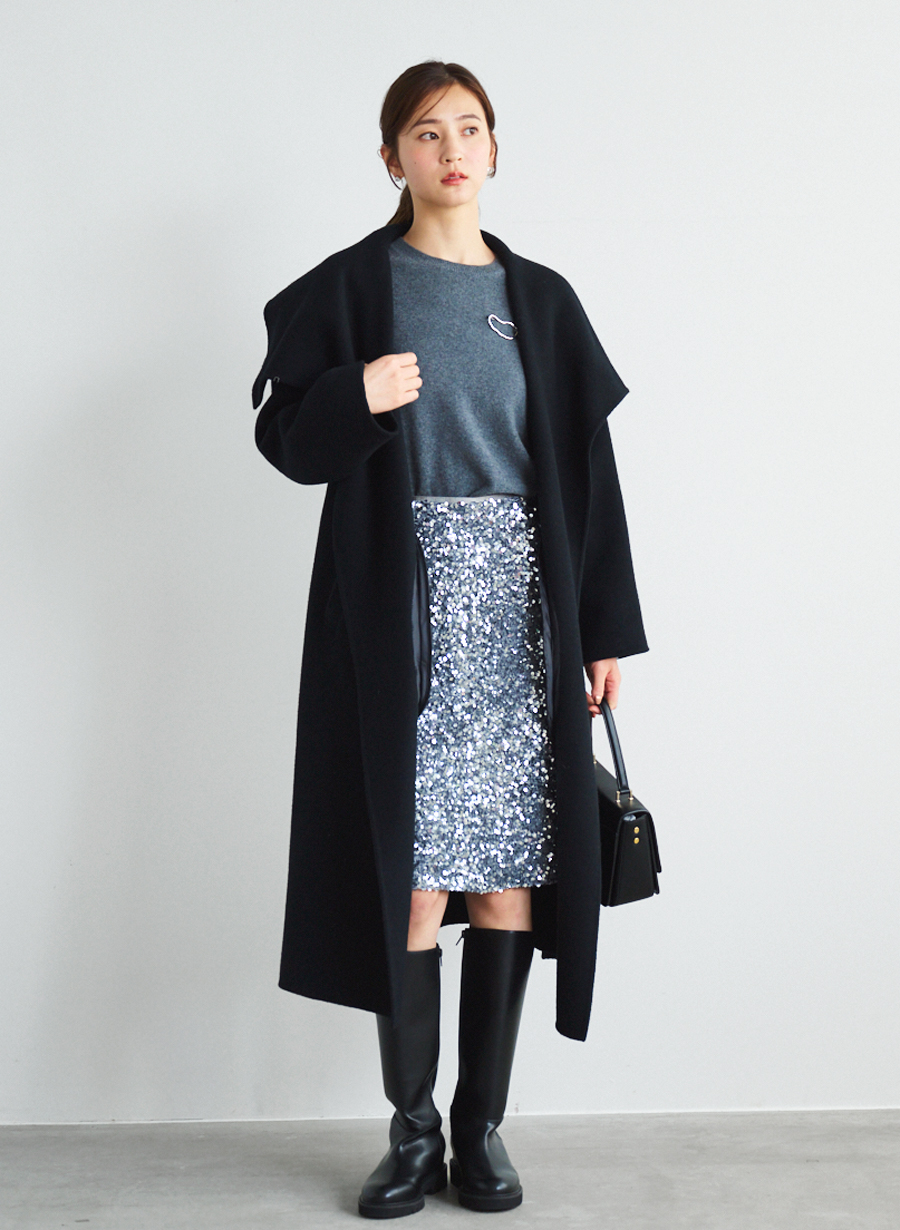 EC限定】super 100's リバービッグカラーコート｜LOUNIE（ルーニィ