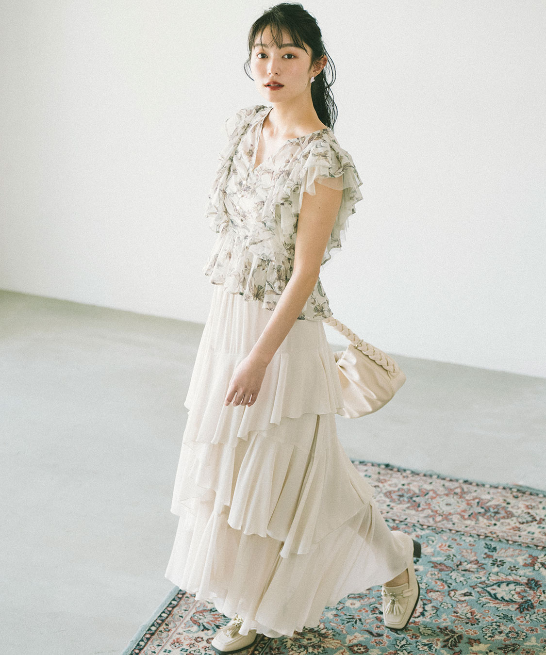 ティアードフリルスカート｜PETAL ONLINE（ペタルオンライン）