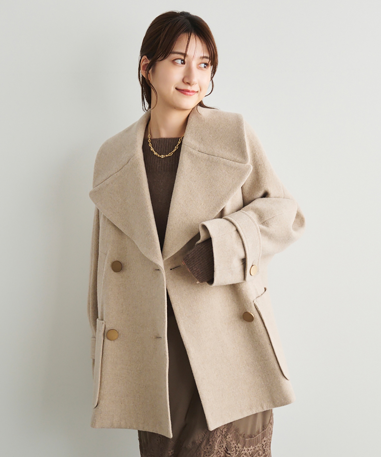 インペリアルモッサショートPコート｜PETAL ONLINE（ペタルオンライン）