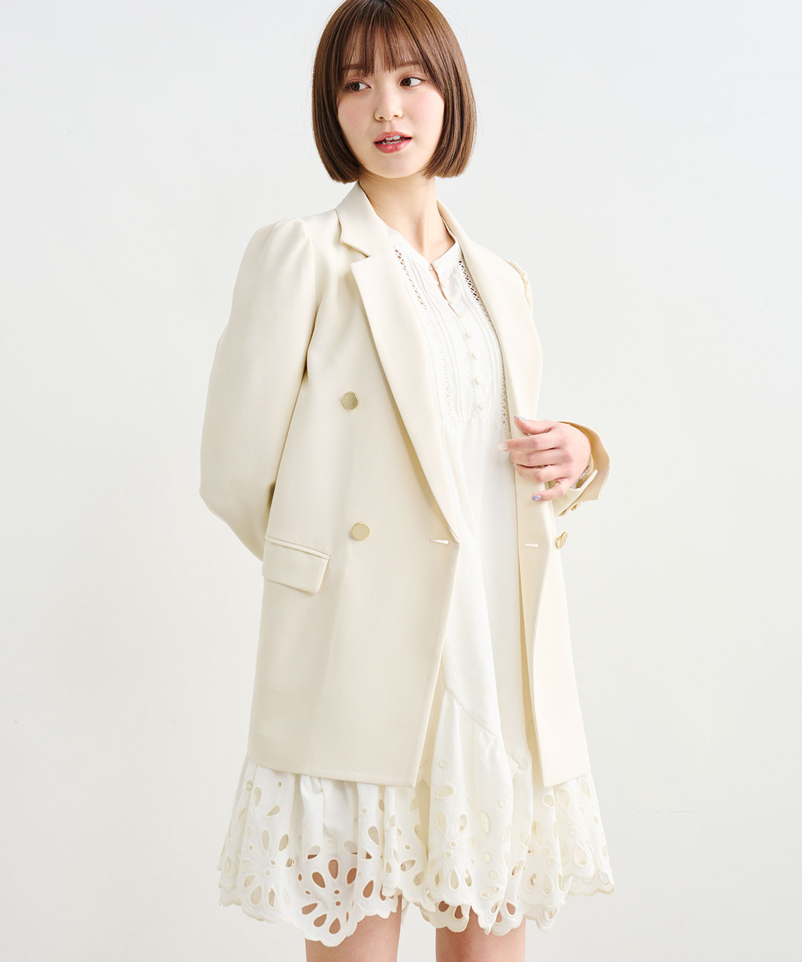 エンブロイダリーミニワンピース｜PETAL ONLINE（ペタルオンライン）