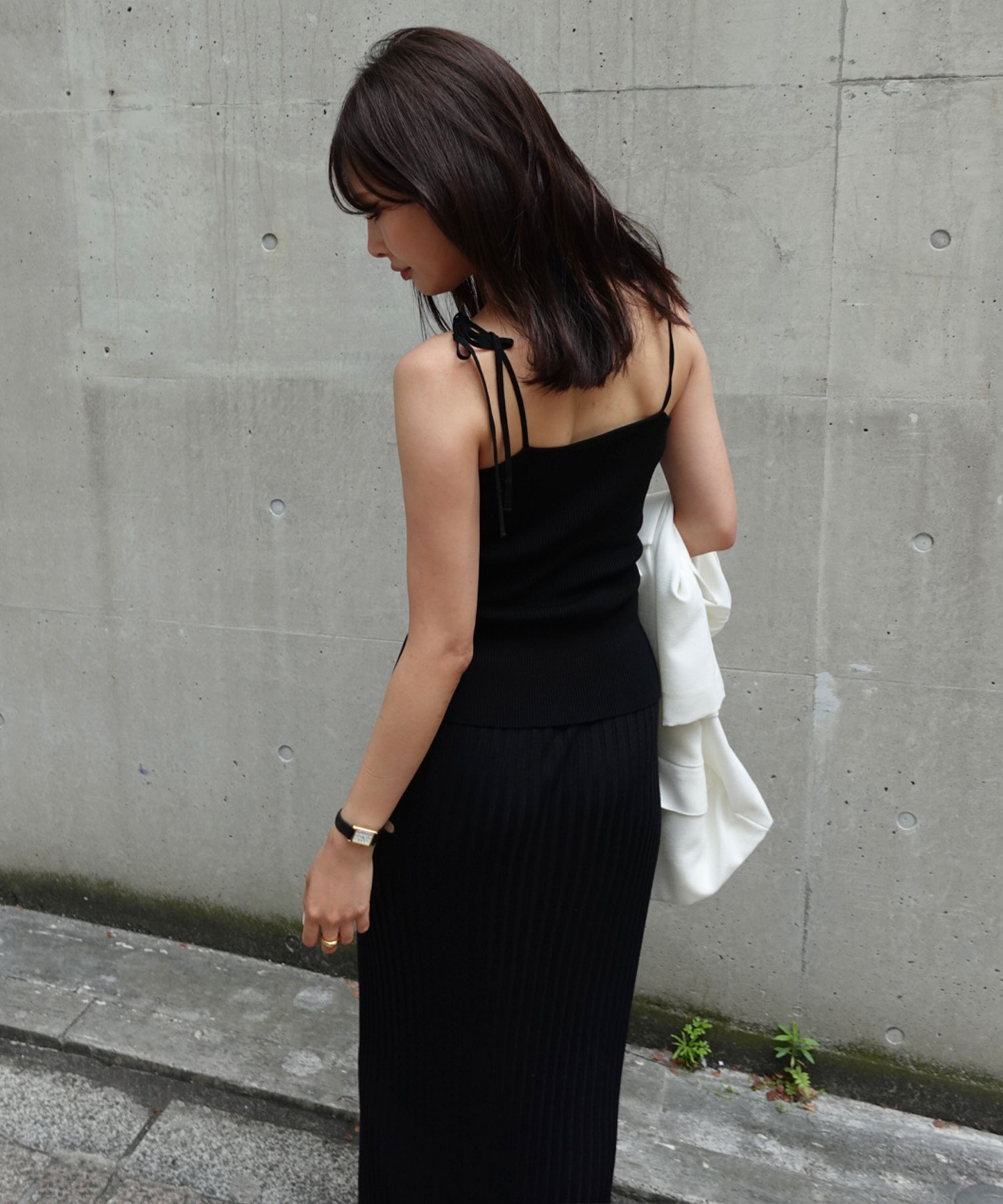 カップ付きニットキャミソール｜PETAL ONLINE（ペタルオンライン）