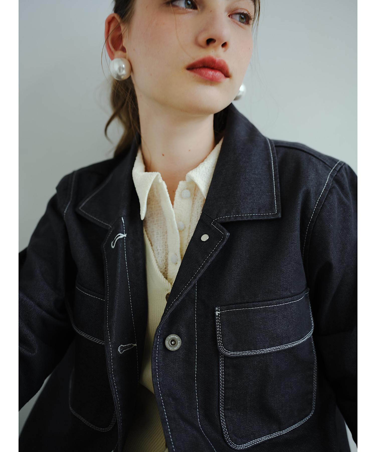 ウエストシェイプシャツジャケット｜PETAL ONLINE（ペタルオンライン）